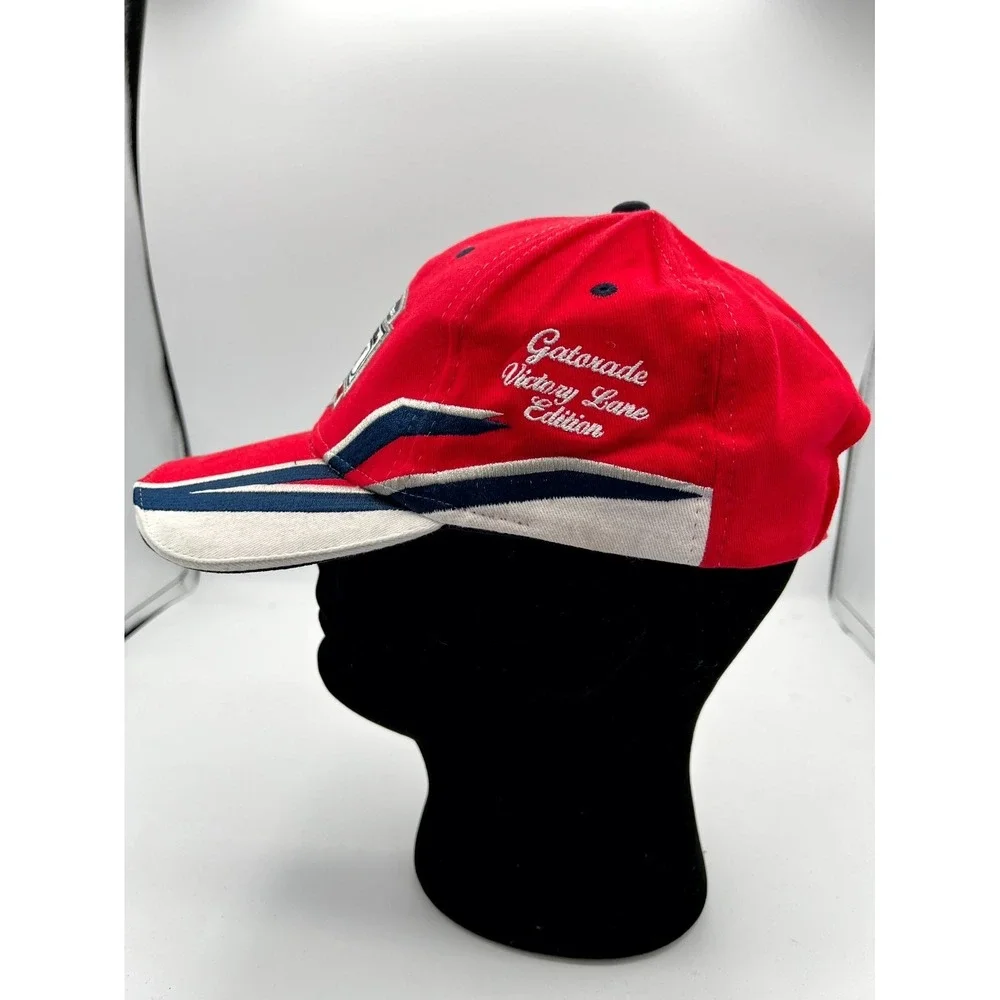 2011 Daytona 500 Champion Hat Trevor Bayne Victory Lane NASCAR Red Date Flag AOP